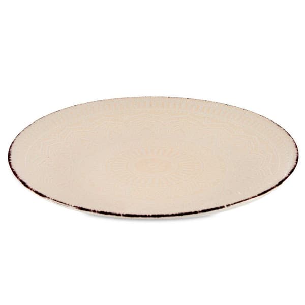 Ruokalautanen 27 cm MANDALA beige