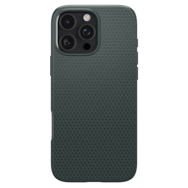 Spigen Liquid Air-cover til iPhone 16 Pro Max, grøn/abyssgrøn
