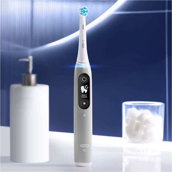 Oral-B iO 6N Elektrisk Tandbørste Grå + Børstehoved + TC