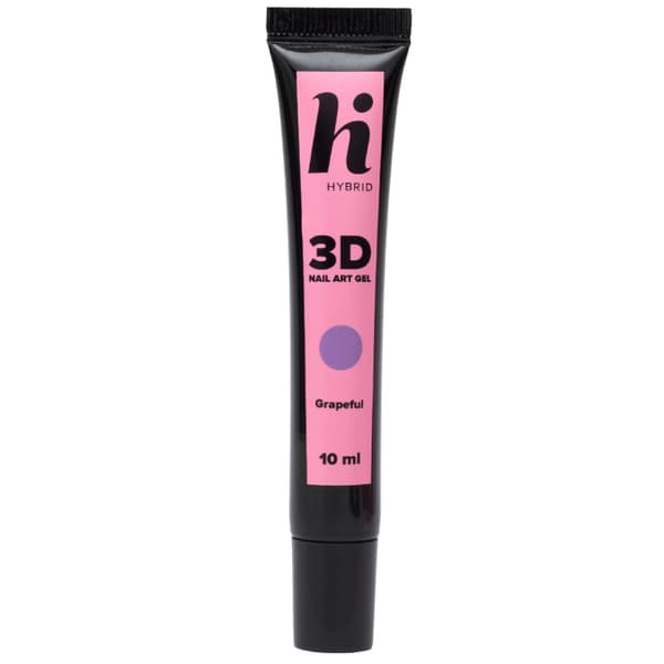 HiHybrid 3D neglekunstgel 10ml - Grapeful