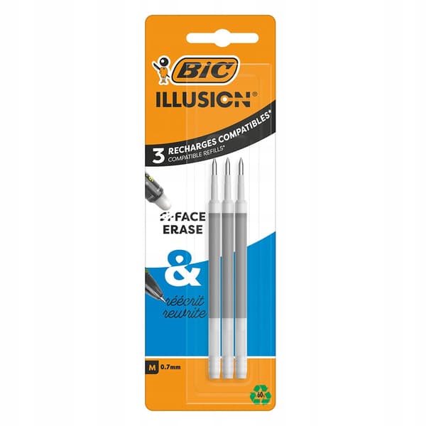 ILLUS GEL SVART REFILL (3) 5392