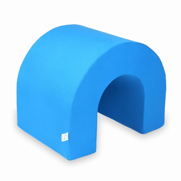 Skumlekplatstunnel blå