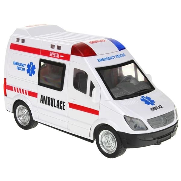Fjärrstyrd ambulansbilljusljud