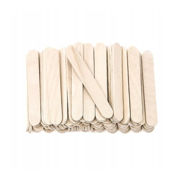 Kreative mini naturlige pinde 100 stk.