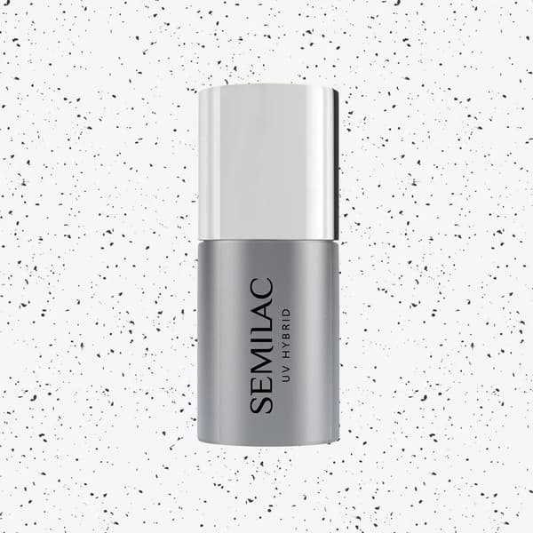 Semilac Top No Wipe Stone Effect til hybrider uden aftørring 7ml