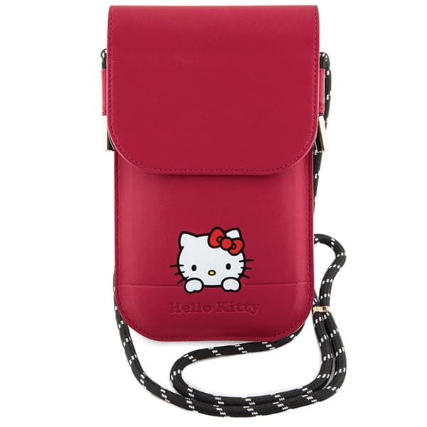 Hello Kitty Handväska HKOWBSKCDKP Rosa Läder Daydreaming Snöre