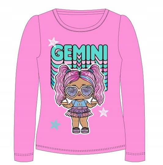 L.O.L. OVERASKELSE! PIGEBLUSE, langærmet, BOMULD, pink 116 D061E