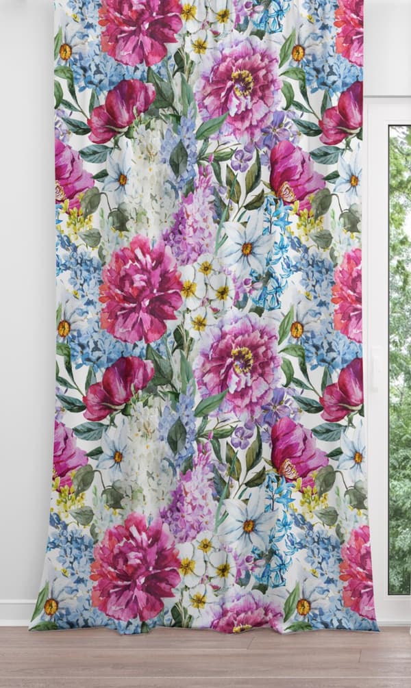 Gardin på tape print 282