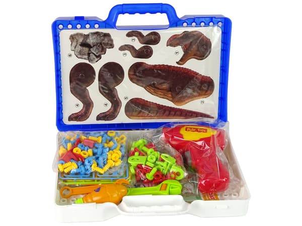 3D DIY dinosauriebyggklossar