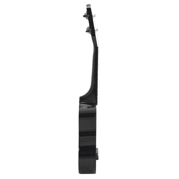 vidaXL Sopraanoukulele kotelolla lapsille, musta, 23"