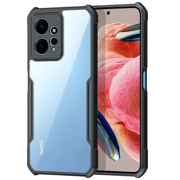 Etui til Xiaomi Redmi Note 12 4G, AntiDrop Hybrid, sort