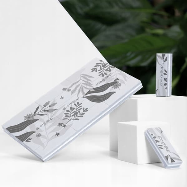 Aba Group Afrivningsbuffer Blomster Blok med engangsafrivningsbuffere “Blomster” 100/100, 45 stk.