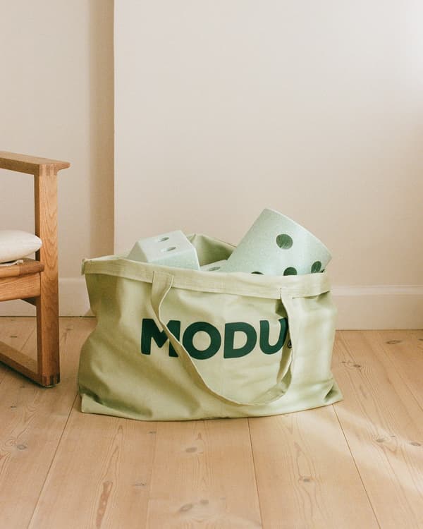 MODU - Bärväska - Ocean Mint / Skogsgrön