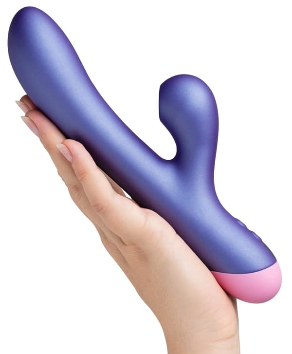 ROMP Pulse - dubbelfunktionsmodell med pulserings- och vibrationssystem, silikon