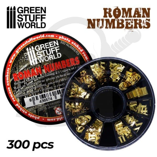 GSTU504729 Romerska siffror 300 siffror