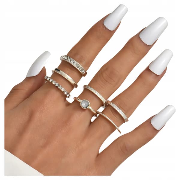 guldring set guldringar moderiktiga ringar vigselring