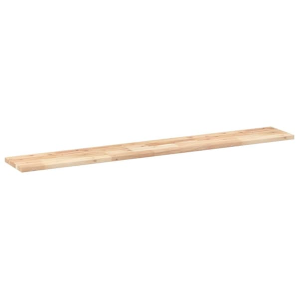 vidaXL bordplade 120x20x2 cm rektangulær massiv akacietræ