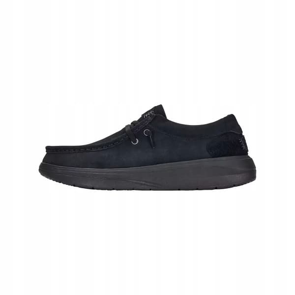 Heydude Wally X Suede ruskind sneaker sort størrelse 40