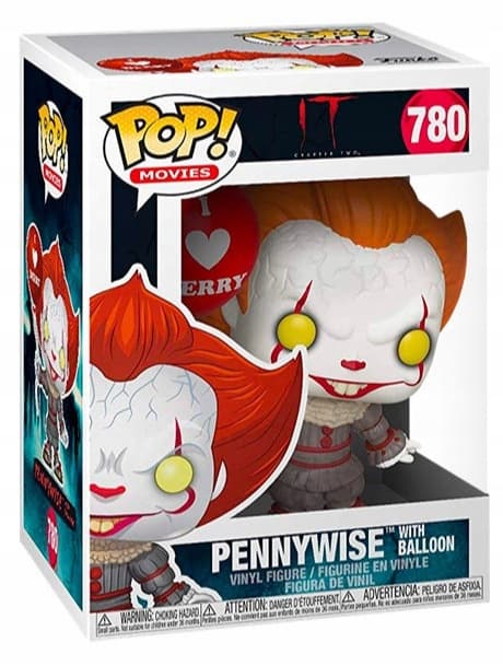 Funko POP IT 780 Pennywise med ballong samlarfigur