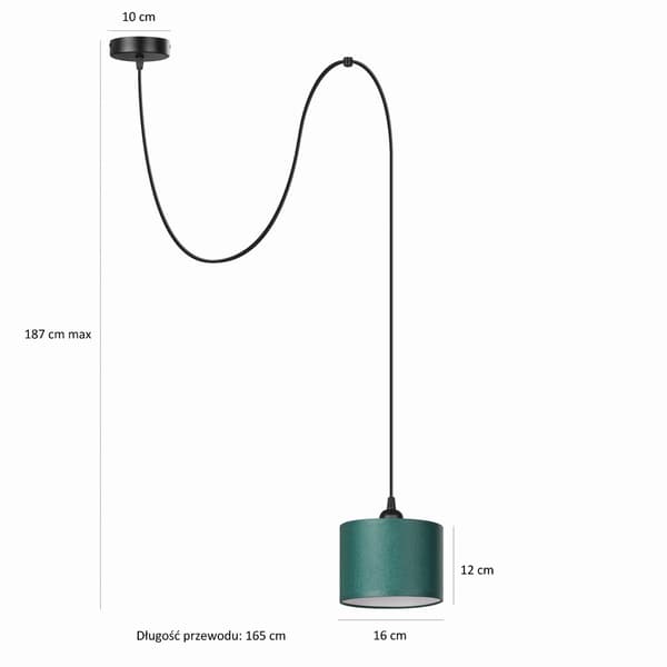 Tornado PAM1-lampa grön