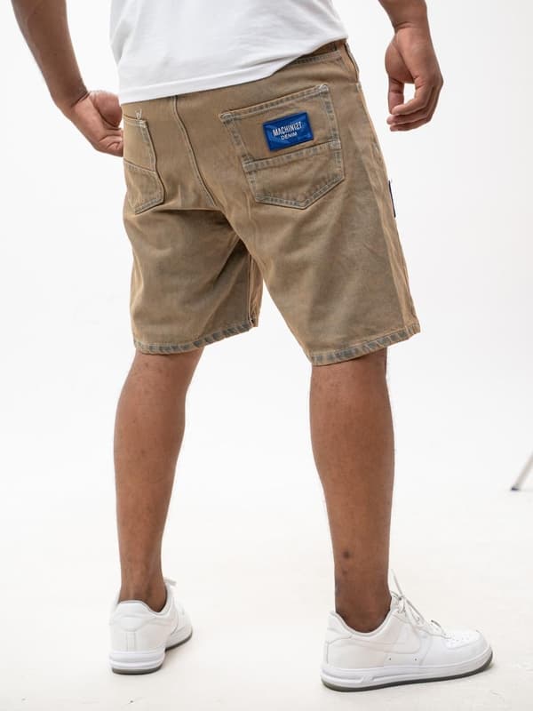 MyStars Blå Basic Herr Bruna Jeansshorts 30