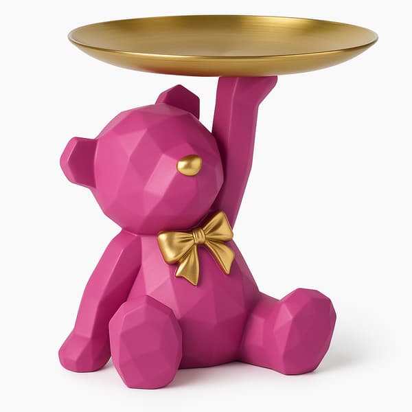 Bamse med bakke 4003