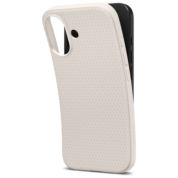 Spigen Liquid Air cover til iPhone 17 i titanium