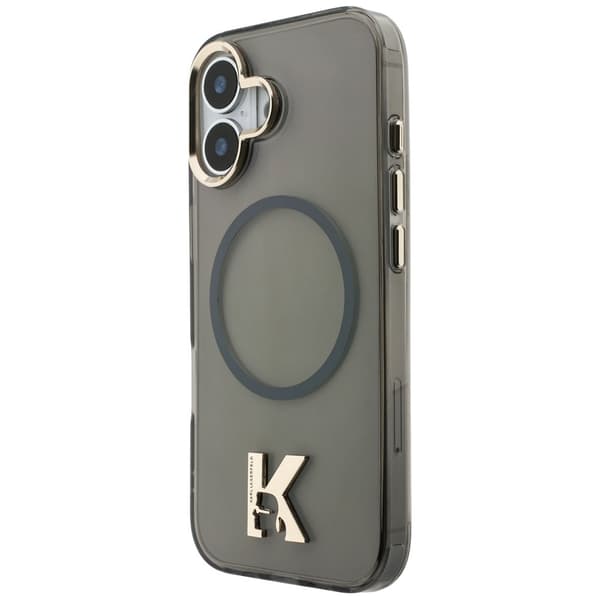 Karl Lagerfeld IML K-hovedlogo MagSafe-etui til iPhone 17, sort