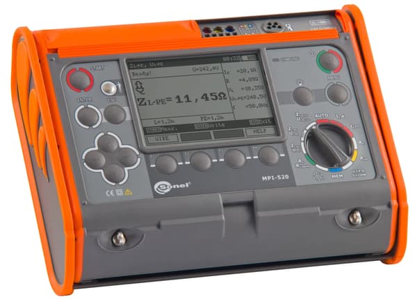 SONEL MPI-520S Multifunktionell parametermätare för elektrisk installation