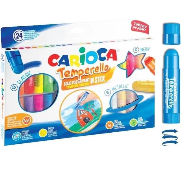 Färgstift 24 färger CARIOCA