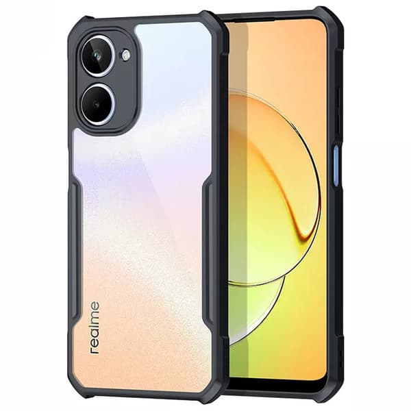 Etui til Realme 10 4G, AntiDrop Hybrid, Sort