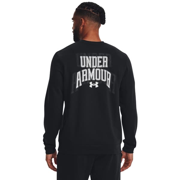 Under Armour Rival Terry Graphic Crew L herrtröja