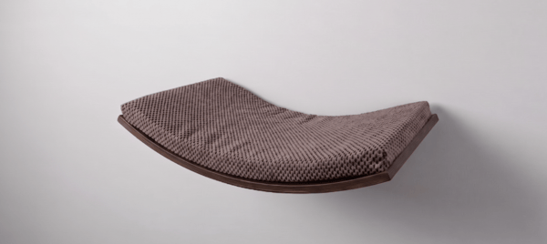 Træhylde til katte Arc 60cm Mørk chokolade