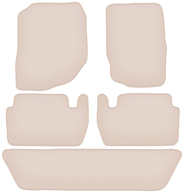 PREMIUM beige gulvmåtter til: Dodge Durango II SUV 2002-2010