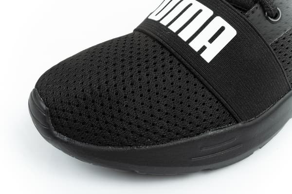 Puma Jr Wired Textile Løbesko Sort [374216 01] Størrelse 30