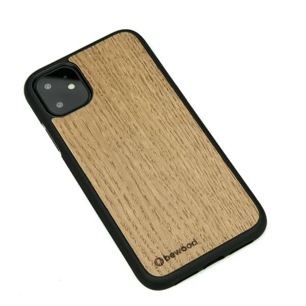 Puinen iPhone 11 -kotelo, tammi