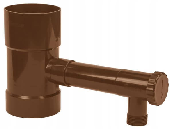 Regnvattenuppsamlare 90 mm, brons