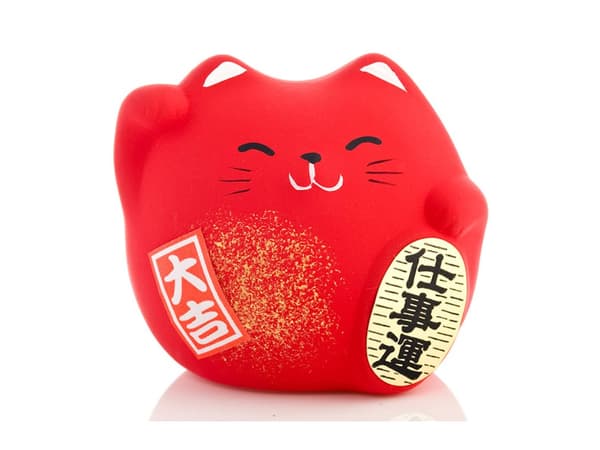 Maneki Neko-figur - Arbete