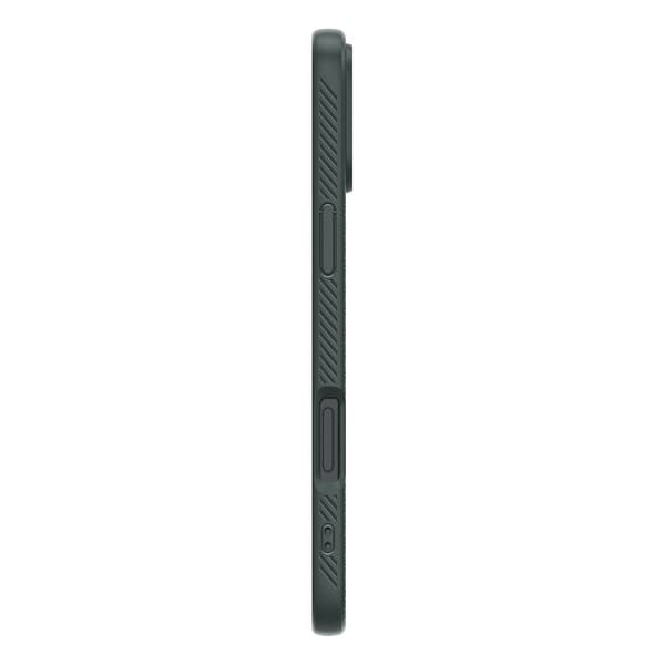 Spigen Liquid Air cover til iPhone 16, grøn/abyssgrøn