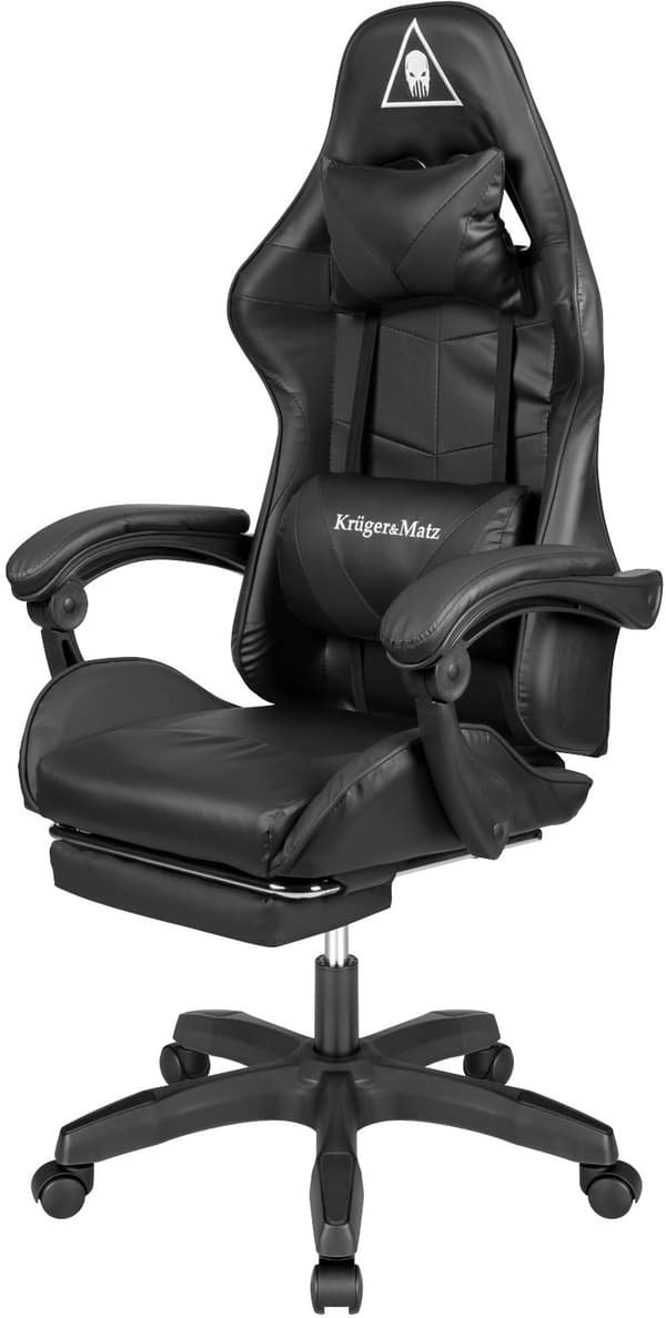 Kruger & Matz GX-150 svart gamingstol