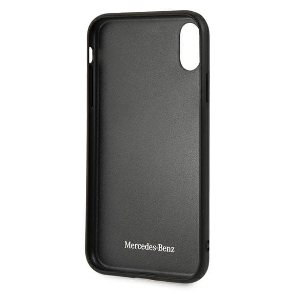 Mercedes Twister-cover til iPhone Xr, sort