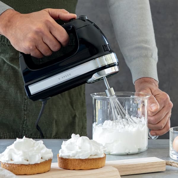 5KHM9212 KitchenAid håndmixer med 9 hastigheder Farve: Blank sort