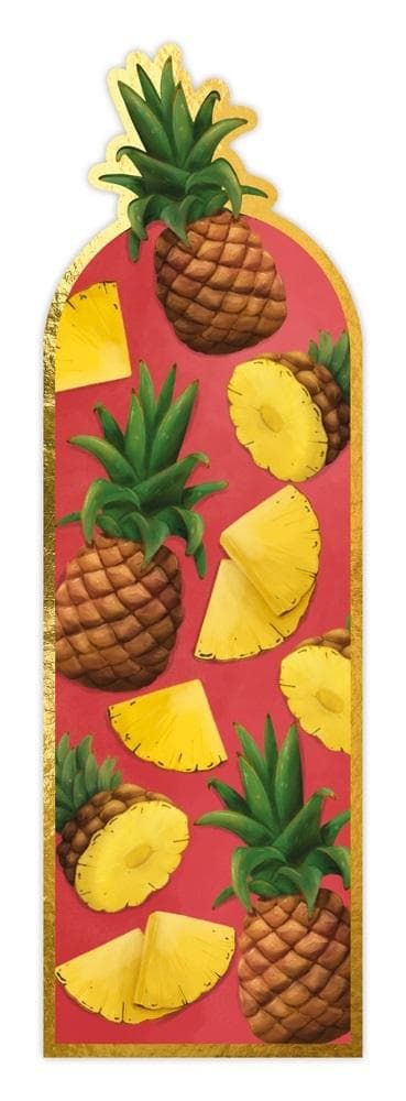 Magnetisk bokmärke med ananas