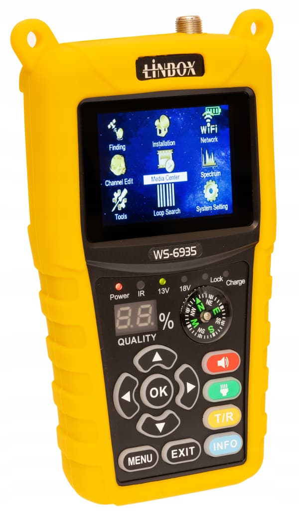 LINBOX WS-6935 DVB-S2 -SATELLIITTIMITTARIN ESIKATSELU