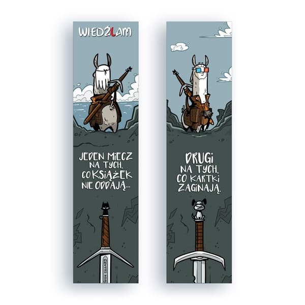 Papbogmærke - To sværd
