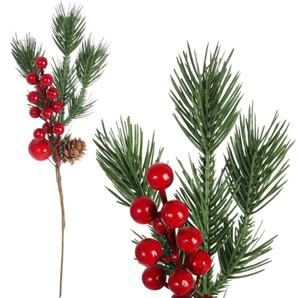 Dekorativ julgren konstgjord askgren 35 cm