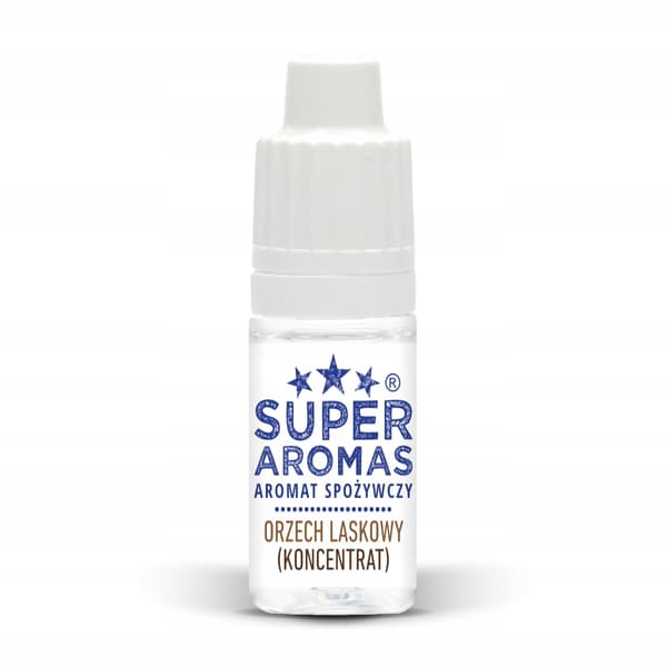 Super aromas Hasselpähkinä Elintarvikearomitiiviste 10 ml