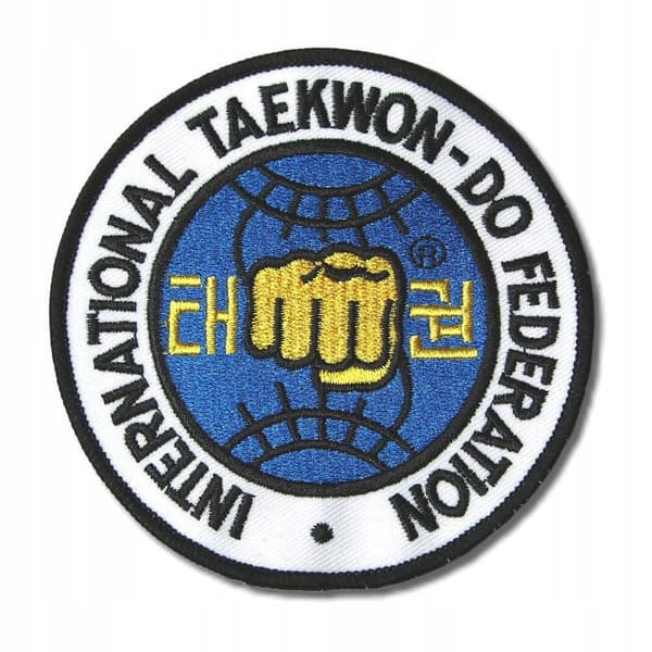 ITF Taekwondo Logo Broderimærke til Kimono