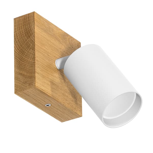 Modern vit lampa - 1 x GU10 - 10x10 cm