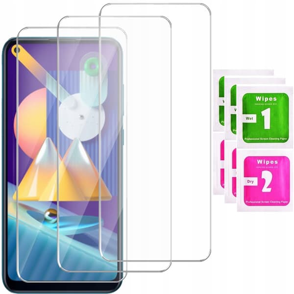 3x Härdat glas för Samsung Galaxy M11 / A11 | 3-pack